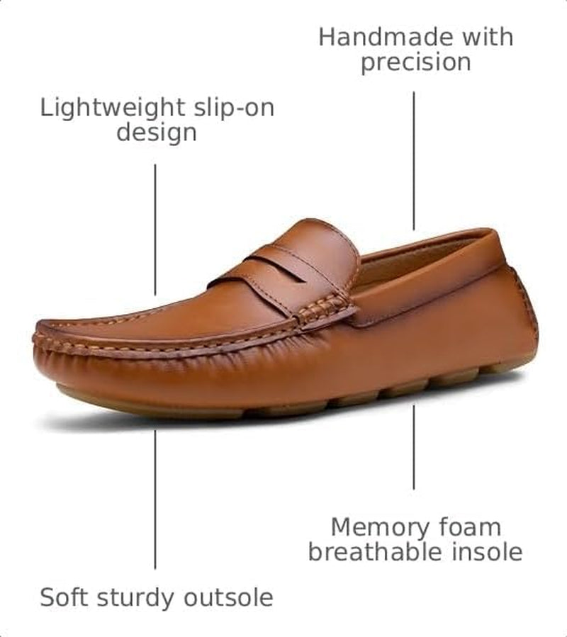 Men'S Loafers Casual Dress Slip on Driving Shoes | Penny Loafers,Lightweight,Flat,Non Slip,All-Day Comfort,Daily Wear,Weekend,Beach,Summer,Vacation